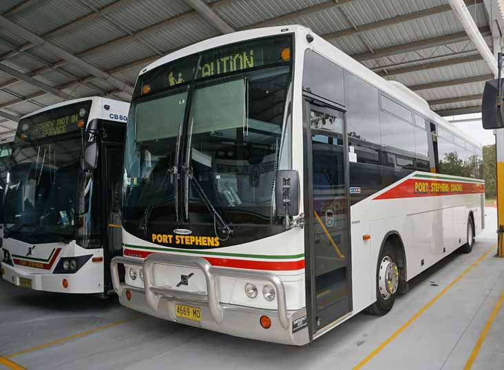 Port Stephens Volvo B7RSA Volgren SC222 43